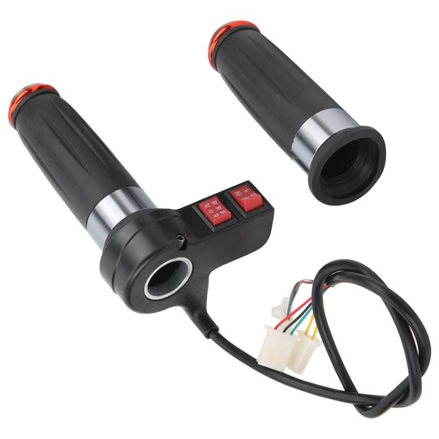 Poignée d'Accélérateur, Poignée d'Accélérateur à 3 Vitesses Contrôle Universel pour Trottinette Électrique Vélo