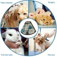 thumbnail image 4 of Flowers Floral Soft Cat Dog Recovery Collar Adjustable Cat Cone Wound Healing Protective After Surgery for Large/Medium/Small Dogs Cat, 4 of 7