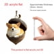thumbnail image 3 of Adorno Festivo De Plstico De 8 Cm. Ideal Para Decoracin Navidea, Fiestas Y Ocasiones Especiales, UKHBMC, 3 of 9