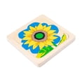 thumbnail image 4 of Rompecabezas infantil de madera sobre el ciclo de la vida, multicapa, juguete educativo. Girasol, 4 of 9