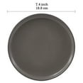 thumbnail image 2 of Bico Reactive Glaze Dark Grey Salad Plates Set, Set of 4, Microwave and Dishwasher Safe, for Salad, Appetizer, Side Dishes, Tapas, 2 of 3