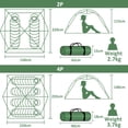 thumbnail image 6 of Camping Tent for 2 Person- Waterproof Two Person Tents for Camping, Small Easy Up Tent for Family, Outdoor, Kids, Scouts in All Weather and All Season by Clostnature, 6 of 9