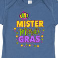 thumbnail image 4 of Inktastic Mister Mardi Gras with Crown and Dots Boys Baby Bodysuit, 4 of 5