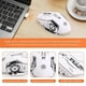 thumbnail image 5 of Rechargeable Bluetooth Mouse for PC and Laptop White, 5 of 5