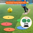 thumbnail image 6 of 10 Pack Soccer Training Cones Flat Markers Non Slip TPR Material for Sports Drills Basketball Football Agility Practice, 6 of 9