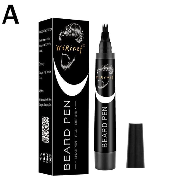 Ensemble de Stylos de Remplissage de Barbe Commerce Extérieur Stylo de Barbe Transfrontalier Imperméable et Résistant à la Transpiration Soin de la Barbe pour Hommes