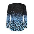thumbnail image 3 of Cardigans pour Femmes T-shirt Ample Imprimé de Mode pour Femmes Blouse à Manches Longues Col Rond Hauts Décontractés Long Cardigan en Liquidation, 3 of 4