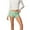 Light Green, variant on YANGXINX Women Bodycon Shorts High Glitter Sequins Stretchy Lifting Party Clubwear Fashion Summer Mini Short Pants