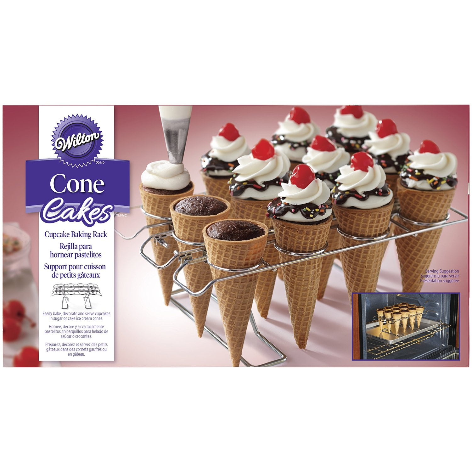 21054820, Wilton Cone Cakes Cupcake Baking Rack