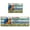 Blue Wooden, variant on Kitchen Rugs and Mats Non Skid Washable, Summer Black White Checkered Lemon Absorbent Floor Runner Rugs and Carpets for Kitchen, Laundry, Bathroom, Living Room 15.7x23.6+15.7x47.2