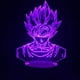 thumbnail image 3 of Lampara Anime LED Night Light Touch Sensor Colorful Cool 3D Lámpara para dormitorio de niños Likrtyny Lámpara, 3 of 9