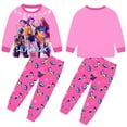 thumbnail image 6 of Girls Outfits&Set Children Kids Girls Long Sleeve And Pants Set 2pcs Kids Outfit Stylish Everyday Attire for Young Girls, 6 of 7