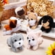 thumbnail image 5 of Juego de peluche HyDren de 6 minicachorros de 10 a 12 cm, 5 of 7