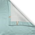 thumbnail image 3 of Ambesonne Shell Kitchen Curtains, Beach Party and Thin Lines, 55"x39", Seafoam Warm Taupe, 3 of 3