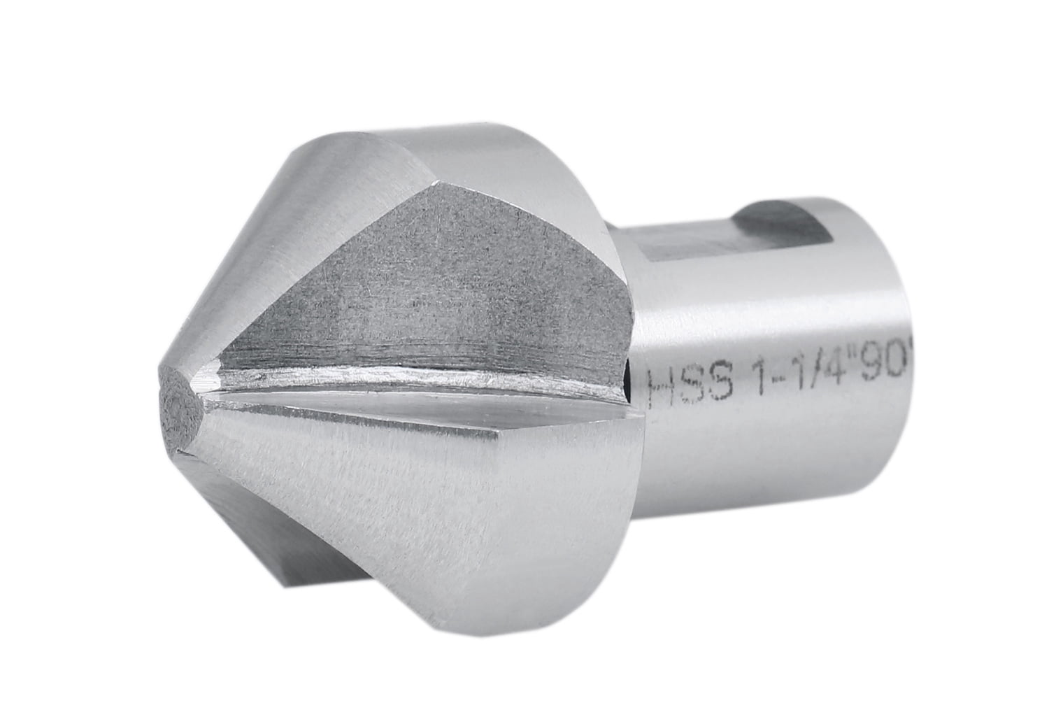 Accusize 1-1/4'' Hss Countersink for Rota-Cutter, 3/4'' Weldon Shank for Magnetic Drilling Machine, 90 Deg, Ce00-0114