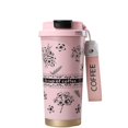 thumbnail image 1 of CUITING Tasse à Café Isolée avec Couvercle Réutilisable Tasse de Voyage Anti-Fuite avec Couvercle Étanche Gobelets à Café en Acier Inoxydable à Double Paroi (Beige 510ml/18oz), 1 of 8