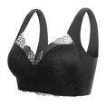 thumbnail image 3 of Women Comfort Lightweight Wireless Bras Correcting Bra For Seniors Plus Size Full Coverage Soft Everyday Bra, 3 of 3