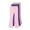 c02Purple, variant on LNWUY 3PC Girls' Autumn Solid Color Elastic Waist Pure Cotton Skinny Flared Pants Girls' Outerwear Casual Leggings Long Pants Gray 3-4Years