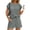 Army Green, variant on Women Rompers Summer Casual Ribbed Knit Short Jumpsuit Vacation Outfits 2026 Beach Clothes