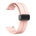 thumbnail image 1 of Correa silicona quick release con broche e iman de 20mm color rosa para samsung o hauwei, 1 of 1