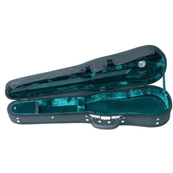 GEWA Maestro 4/4 Shaped Violin Case - Black/Green
