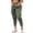 Light Green, variant on Womens Cargo Pants High Waisted Plus Size Stretchy Wide Leg Trousers with Pockets Oversized Women Trendy Wide Leg Trousers with Pockets
