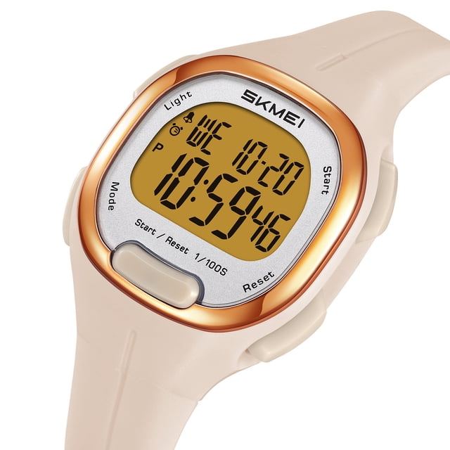 Hogar y jardín, Electrodomésticos, Reloj digital deportivo para exteriores para hombre, resistente al agua, con pantalla luminosa, ideal para senderismo, camping, correr, nadar y otros deportes.