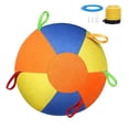 thumbnail image 2 of Calming Jumbo Ball for Dogs | Herding Ball with Tabs | Durable Tear-resistant Inflatable Big Balls | Heavy-Duty Herding Balls with Straps for Dog Agility Equipment Outdoor Play Exercise, 2 of 7