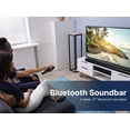 thumbnail image 6 of Emerson EHS-2050 37-inch Bluetooth Soundbar with Subwoofer and Remote Control, Black, 6 of 12
