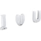 thumbnail image 1 of ensemble De Trois Pices De Patre Murale Pliante Cache (blanche), Patre Murale Pour Enfant, Patre Pour Charpe, Porte-monnaie, Cl, Chapeau, Sac, For, 1 of 5