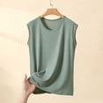 thumbnail image 2 of GUACER Women's Modal Round Neck Tank Tops, Sleeveless Casual Vest, Soft Breathable Undershirt for Summer, 2 of 6
