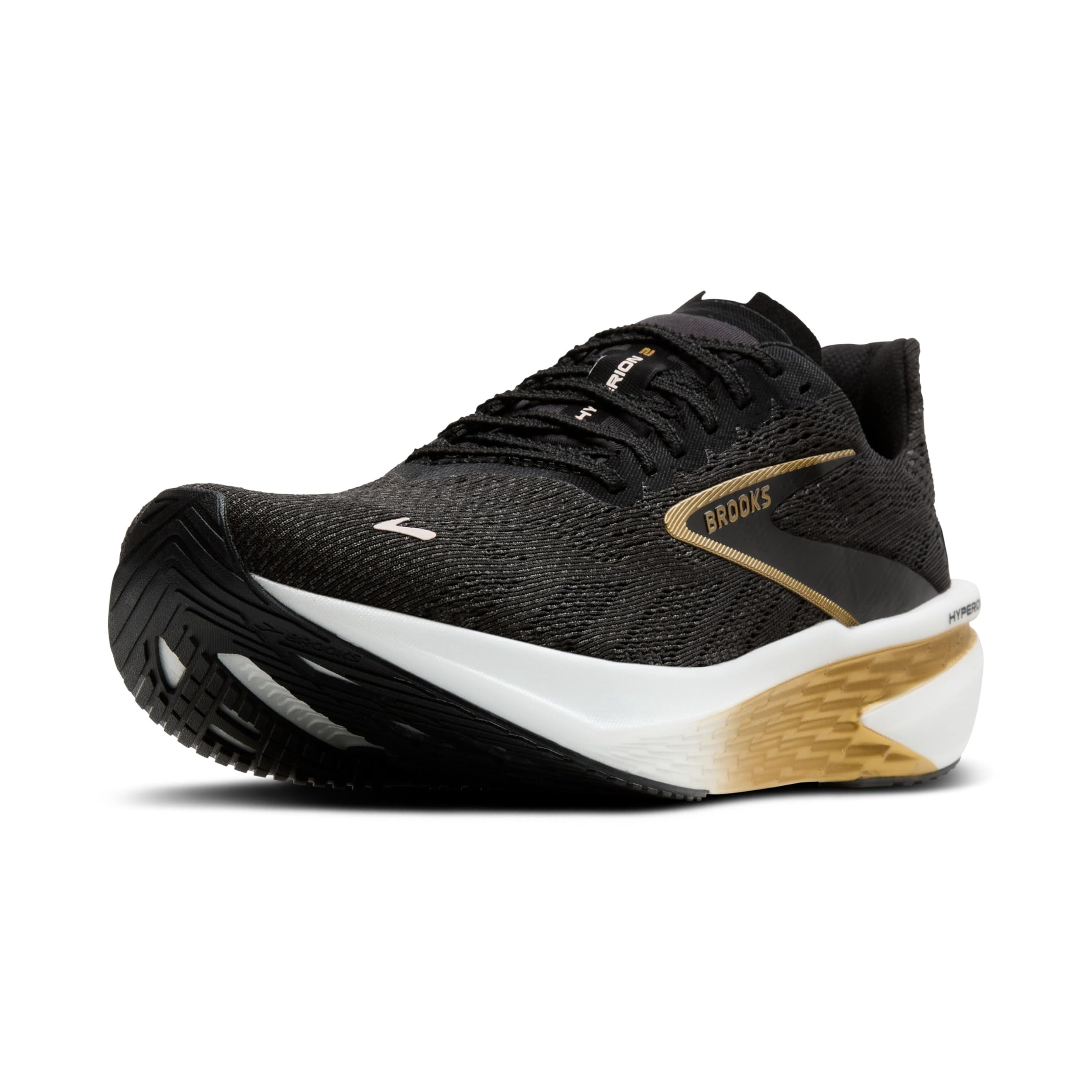 Brooks Launch 11 DNA Flash Foam Black & White Men\'s Running Shoes Size 9.5 M Black Brooks Mens Launch 11 Running Shoe | Rack Room Shoes main image 4