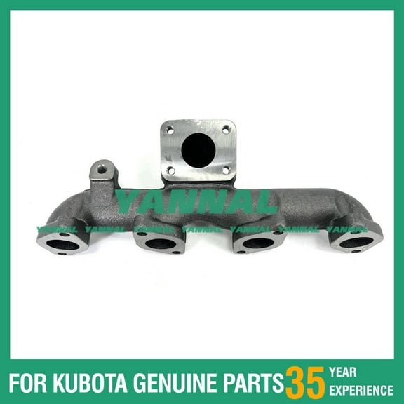 New V2607 Exhaust Manifold 1E831-12310 For Kubota Genuine Engine Parts
