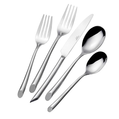 Towle Wave 42Piece Stainless Steel Flatware Set