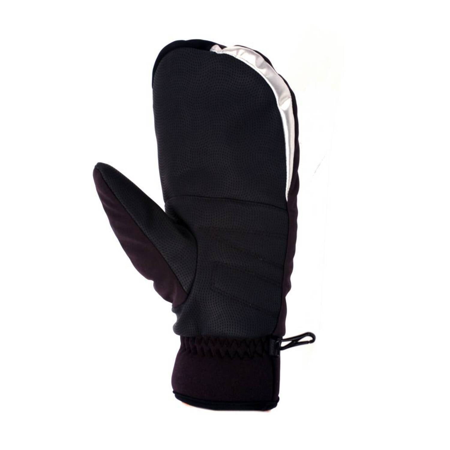 Barnett NBG-10 Winter And Ski Mittens, Softshell 23°F/-4°F (-5°/-20°C), Black, XL