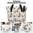 thumbnail image 2 of Tote Bag for Women - Golden Retriever Shoulder Bag - Large Utility Work Duffle Bag with Zipper Handbag for Travel, Work, Sprots, 2 of 5