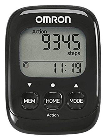 Omron HJ325EB Walking Style IV Step Counter Activity Tracker Pedometer Blue New 
