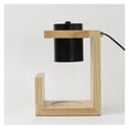 thumbnail image 3 of Wooden Base Candle Warmer Lamp, Timing Switch Dimming Switch Candle Melting Lamp ,Fast Heating, 3 of 6