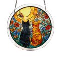 thumbnail image 1 of Tong Acrylic Puzzle Style Colored Glass Style Hanging Featuring Unique Irregular Shapes As Home Art Which Can Be Installed On Windows, 1 of 5