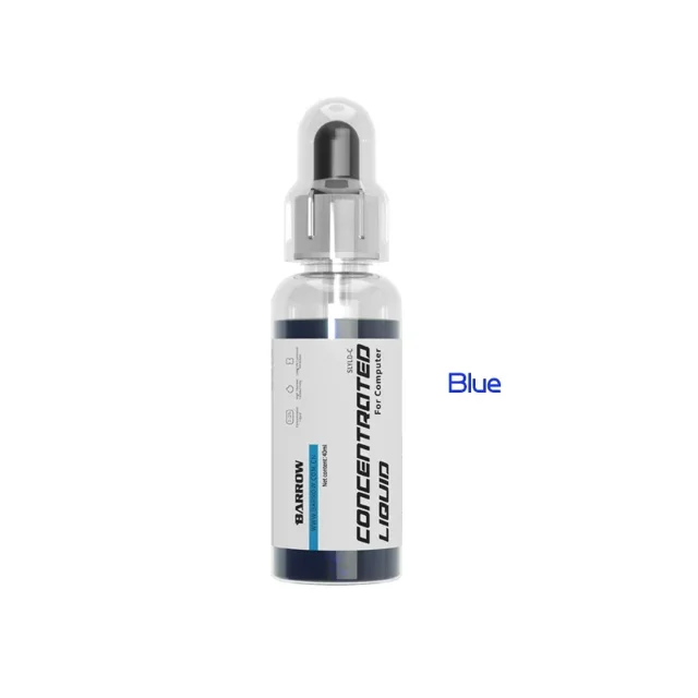 Concentrated Water Coolant, Liquid For Computer Watercooling, Add Water 1:25 40ML/Bottle, Muti Colors SLYLD-C Bule