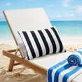 thumbnail image 1 of 11x15.7 In Outdoor Waterproof Adjustable Headrest Pillow With Strap Lumbar Support Cushion For Beach Chair, 1 of 8