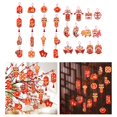 thumbnail image 4 of Adornos colgantes de año Nuevo chino 2024, colgantes de bonsái con caracteres chinos de bendición para decoración del Festival de Primavera, plantas Estilo A Macarena Colgantes de año nuevo, 4 of 5