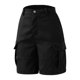 thumbnail image 4 of MKLEKYY Pijama Corto Para Mujer, Pantalones Cortos De Verano, Pantalones Cargo Con Bolsillos De Color Liso, Pantalones Casuales De Cintura Alta, 4 of 4