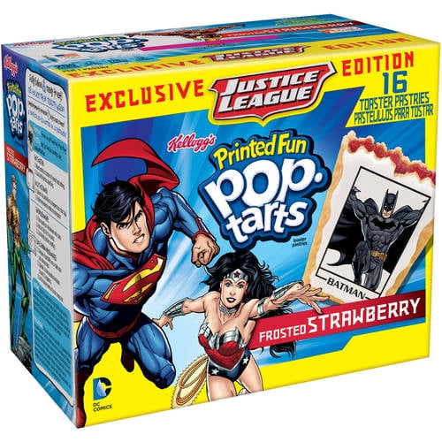Kellogg's Pop-Tarts DC Comics Printed Fun Toaster Pastries 16ct 1.83lb by Kellogg Sales Co.
