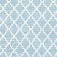 thumbnail image 3 of SAFAVIEH Montauk Crispian Geometric Quatrefoils Cotton Area Rug, Light Blue/Ivory, 10' x 14', 3 of 6