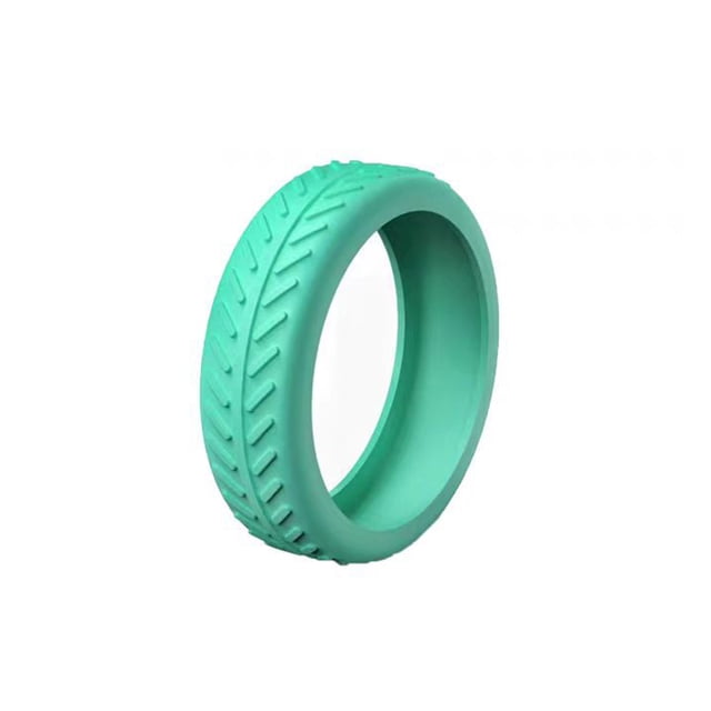1/4/8 Pcs Housse en Silicone pour Roues de Valise, Housse de Protection pour Roues de Valise, Garde-Roues, Accessoires pour Bagage Cabine, Housse de Roues pour Réduire le Bruit, Vert, 1 PCS