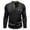 Black, variant on VJATTWR Men's and Big Men's Heavyweight Long Sleeve Three-Button , up To Size Xl