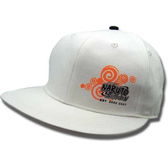 Naruto Shippuden Men's Logo Flatbill Anime Bucket Cap