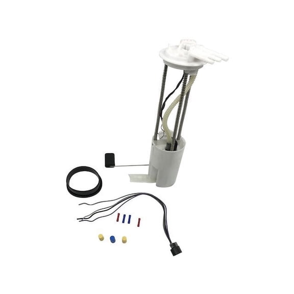 Fuel Pump - with Sending Unit, Float, Fuel Reservoir, Fuel Strainer, Upgraded Electrical Connector, Tank Seal, and Wiring Harness - Compatible with 1999 - 2003 Chevy Silverado 1500 2000 2001 2002