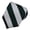 Hunter Silver, variant on Men's 1-Inch College Stripe Woven Silk Regular Length Neck Tie - Hunter Silver